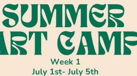 Registration for Art Camp is officially open! July 1st -5th