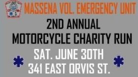 Second Motorcycle Fundraiser Run,  June 30 @ 9:00 am - 5:00 pm