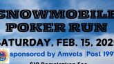 Heuvelton Amvets Post 1997 Snowmobile Poker Run Saturday Feb. 15th