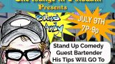 Blind Andy: Stand Up Comedy/Guest Bartering, Wednesday Night July 9th